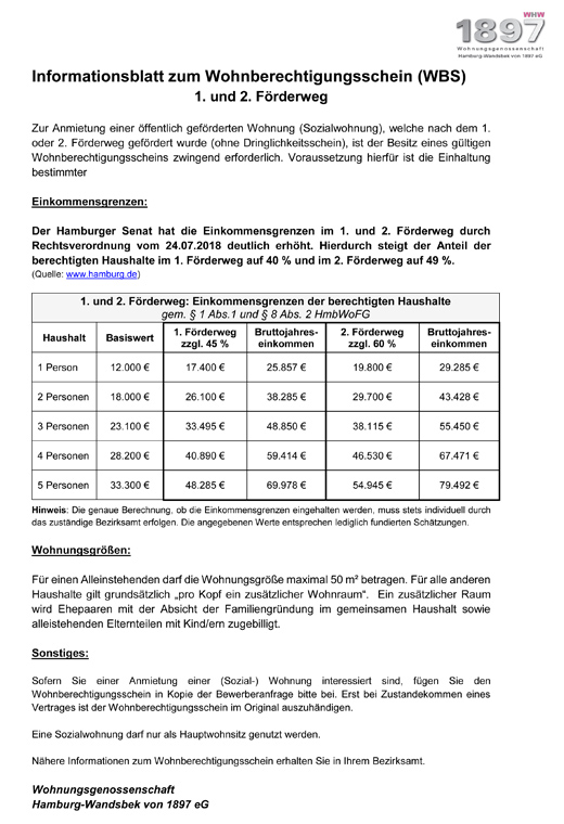 Information zum sogenannten § 5-Schein