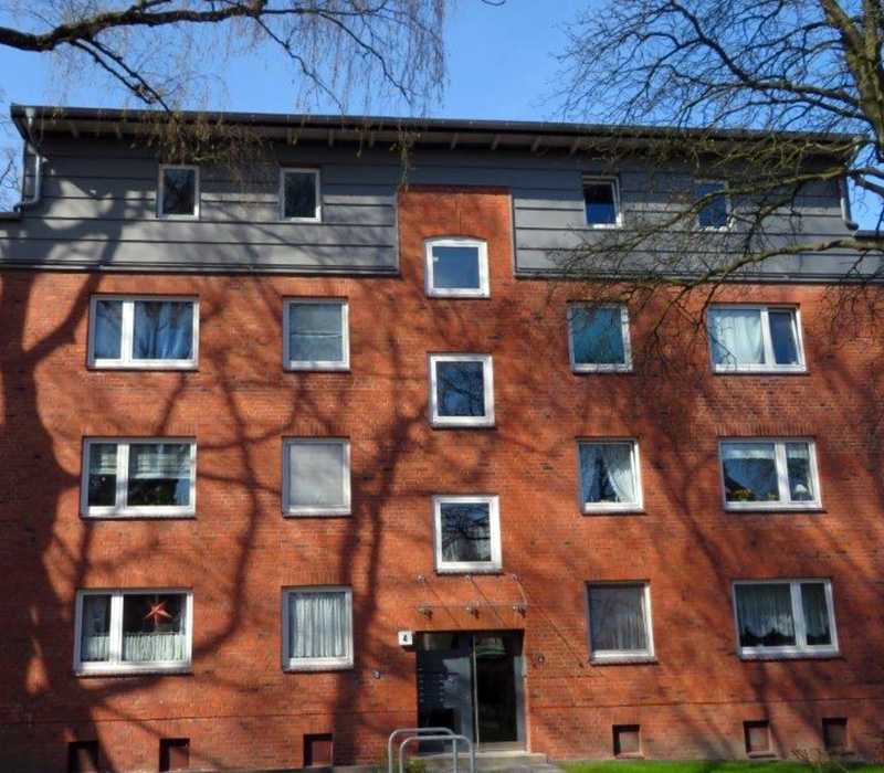 WHW von 1897 Wohnanlage: Ahrensburger Straße 11-17 und Birtstraße 4