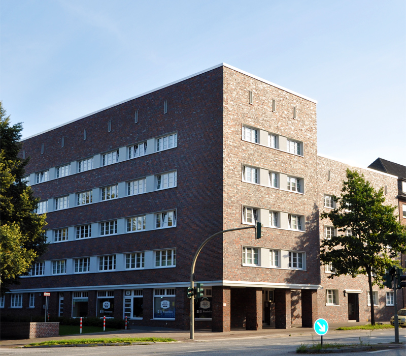 WHW von 1897 Wohnanlage: Holzmühlenstraße 93-101, Friedrich-Ebert-Damm 31-33 und 42-42a