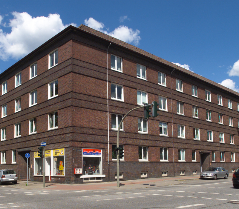 WHW von 1897 Wohnanlage: Wendemuthstraße 79-83, Walddörferstraße 72-74 und Behnkenkammer 1-5